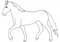 Disegni di cavalli da colorare immagini di cavalli da for Immagini di cavalli da disegnare