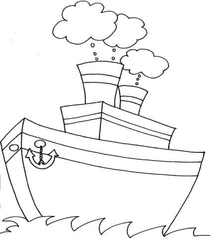 disegno di nave
