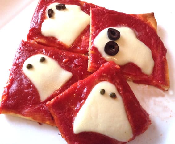 pizze fantasma per bambini