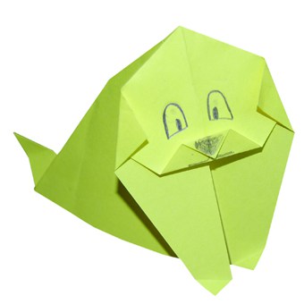 Origami cane