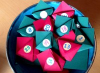 calendario avvento origami