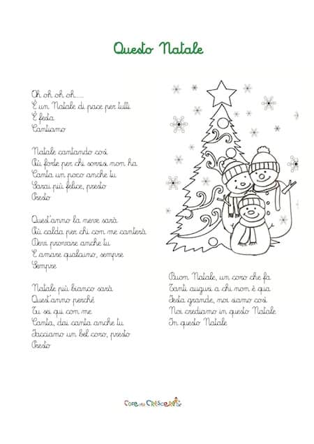 Canto di Natale per bambini