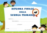 Diploma fine scuola primaria