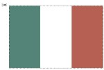 bandiera italiana da rit