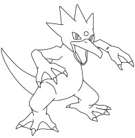 Golduck disegno di Pokemon