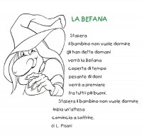 Poesia per bambini sulla Befana