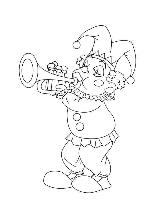 Immagini Di Pagliacci Da Stampare E Colorare