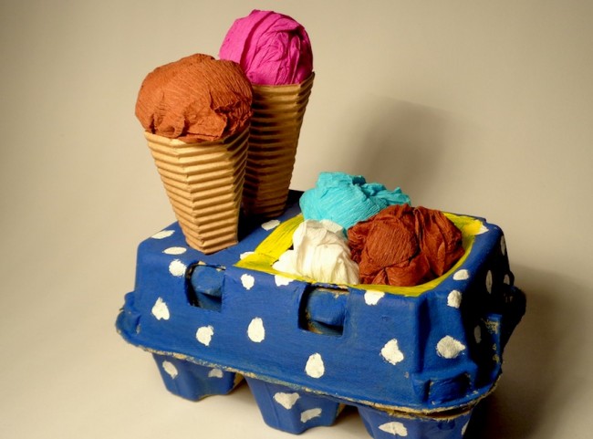 Banchetto dei gelati: gioco per bambini fai da te