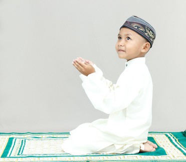 Muslim movements while praying.