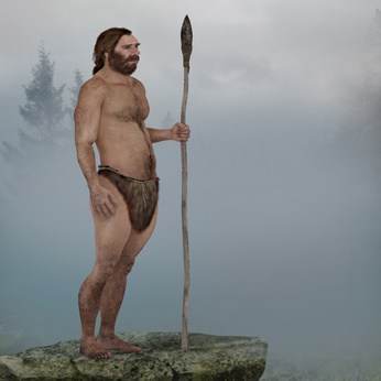 Neanderthal in the mist