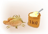 pane farina  di grano