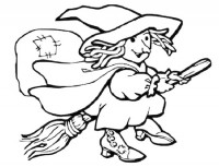 Befana grande cappello