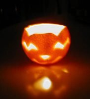 Lanterna Di Halloween A Forma Di Zucca Con Candela LED – Impermeabile E Portatile – Decorazione Per Esterni Con Batterie Incluse