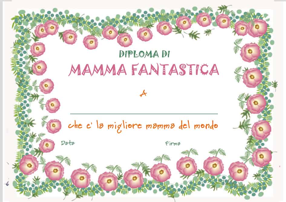 Papyrus Biglietto Festa Della Mamma 'Mamma Fantastica' Con Lamina E Paillettes