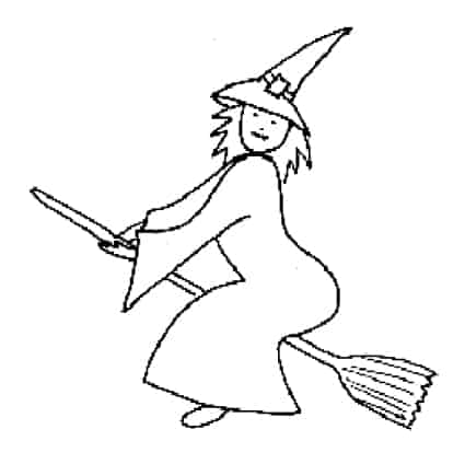 Disegno Della Befana Cose Per Crescere