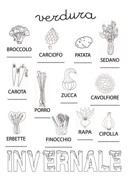 Esercizi Italiano Per La Prima Elementare