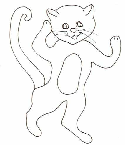 Gatto Occhi Dolci Disegno Il Giulebbe