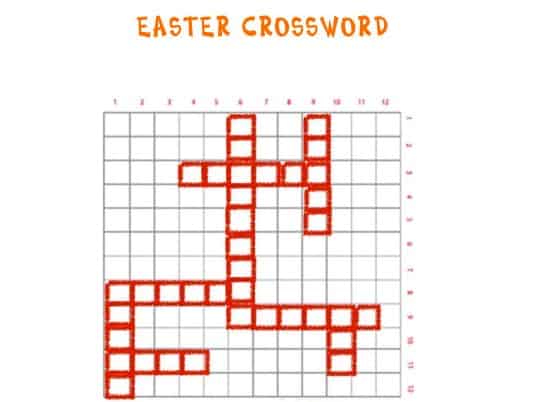 Cruciverba Di Pasqua In Inglese Cose Per Crescere