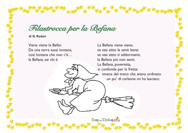 Poesie Sulla Befana Classe Prima Poesie Image