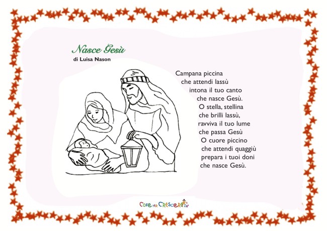 La Stella Di Natale Poesia.Nasce Gesu Poesia Di Natale