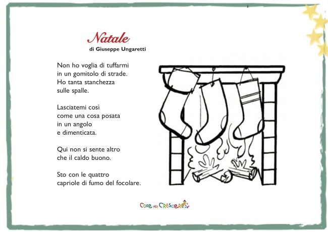 Poesie Di Buon Natale.Natale Di Giuseppe Ungaretti Poesia Di Natale