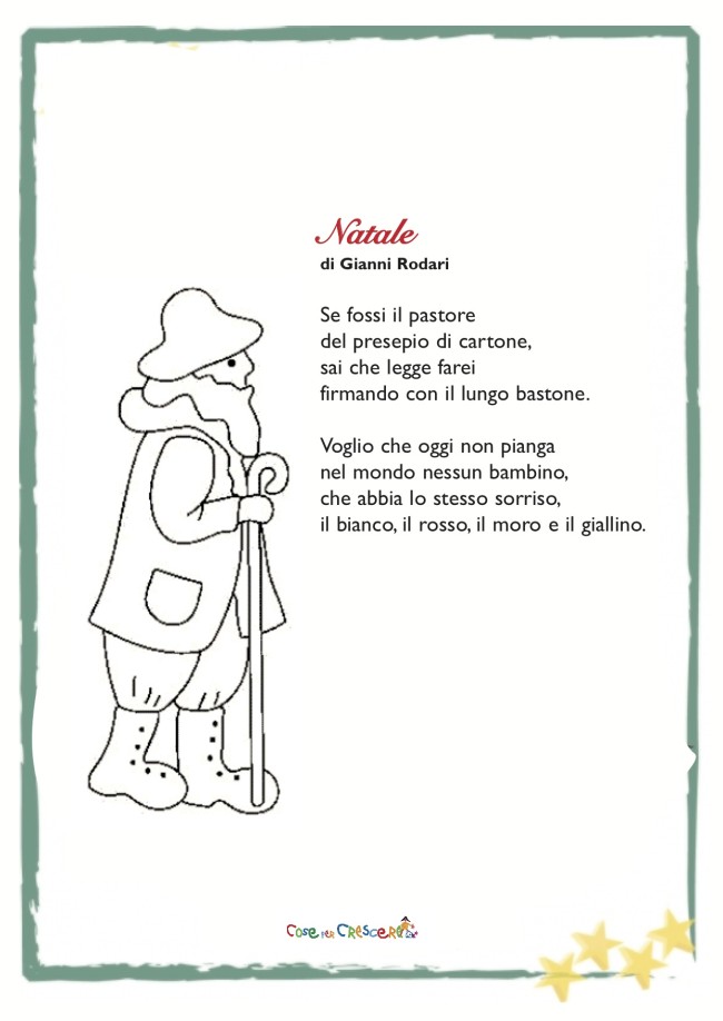 Poesie Di Natale Facili.Poesia Di Natale Di Gianni Rodari