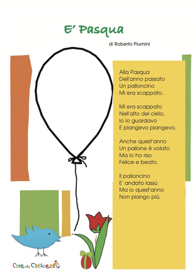 Poesie Di Natale Di Roberto Piumini.E Pasqua Poesia Per Bambini