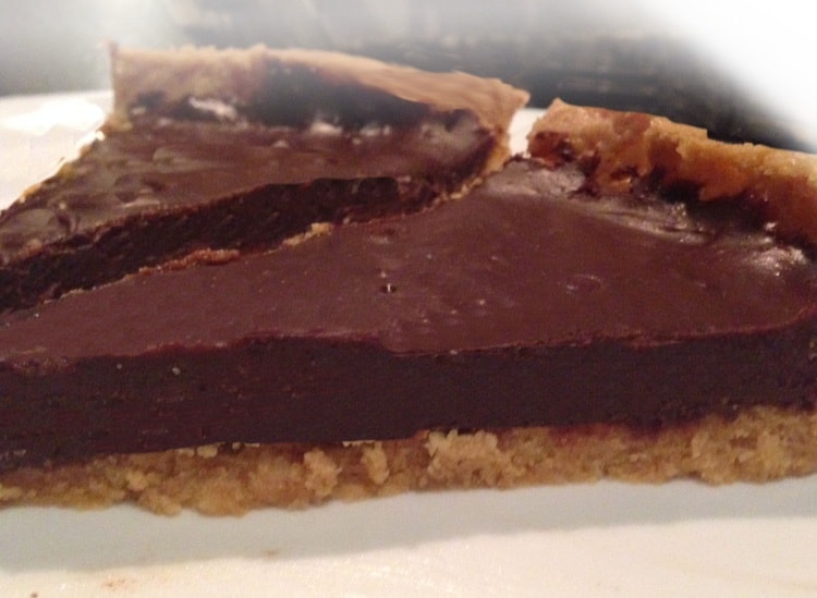 Crostata al cioccolato senza cottura