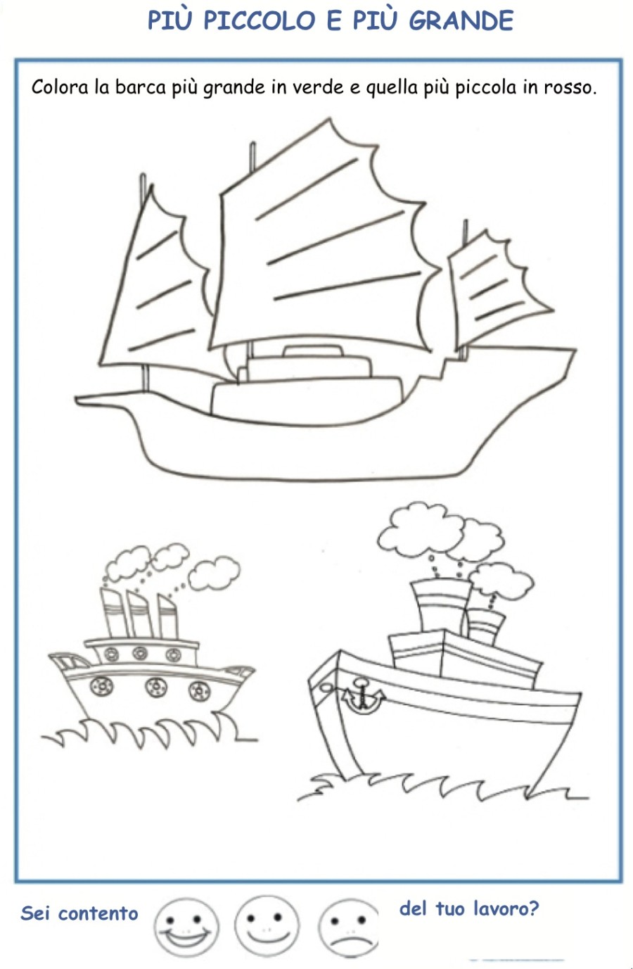 Piccolo e grande scuola dell'infanzia