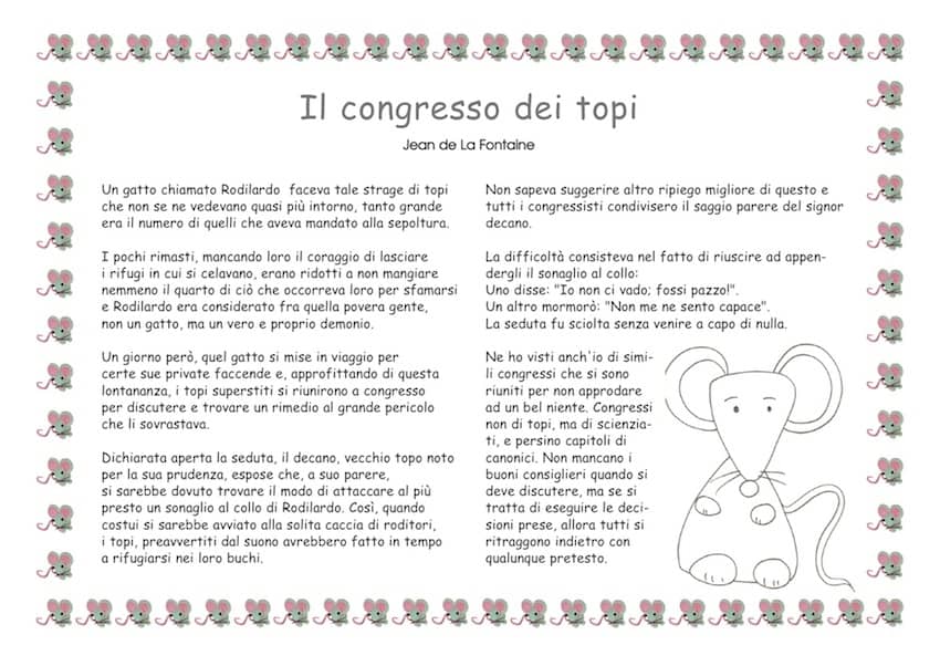 Il congresso dei topi