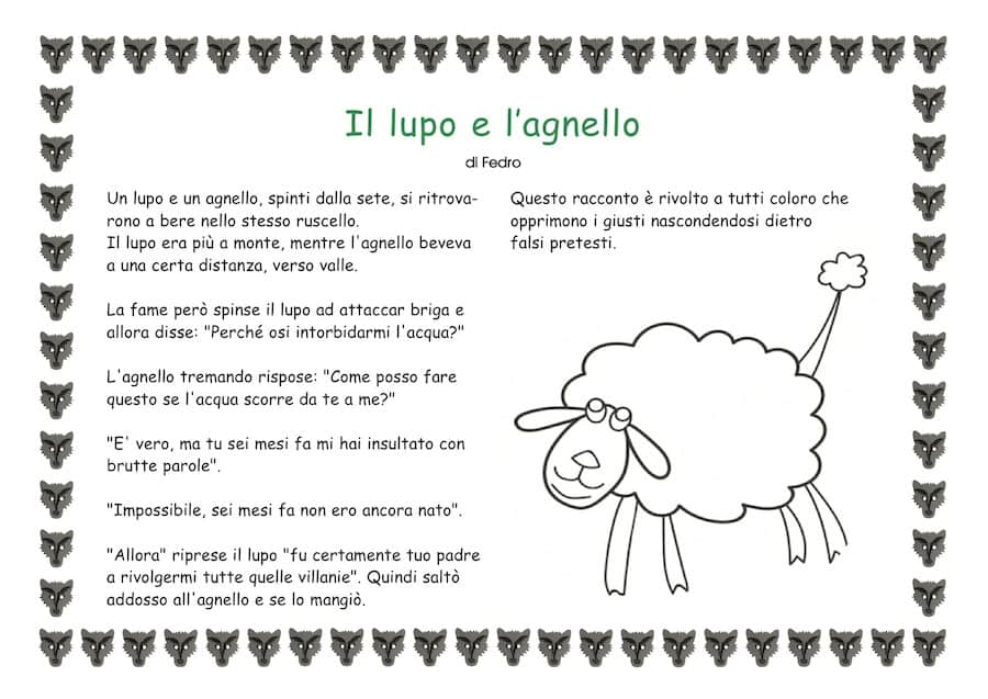 Il lupo e l'agnello