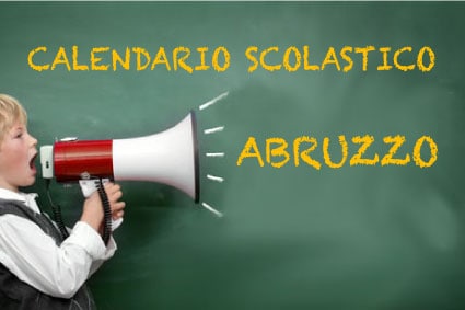 Calendario scolastico Abruzzo