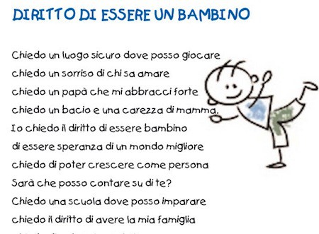 Diritto Di Essere Un Bambino Cose Per Crescere