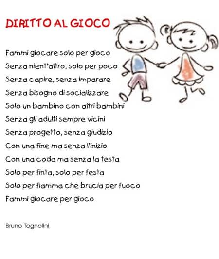 Poesia Diritti Dei Bambini Scuola Primaria