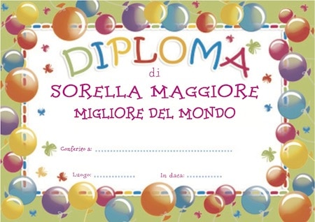 Diplomi Per Bambini Da Stampare Attestati Bimbi E Scuola Gratis