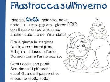 Poesie Sull Inverno Per Bambini Scuola Primaria E Dell Infanzia Da Stampare