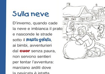 Poesia Sulla Neve Poesia Per Bambini Sull Inverno