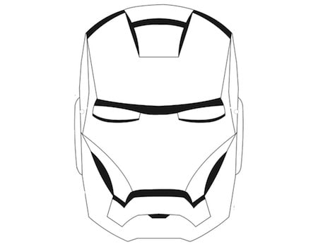 Maschera Iron Man