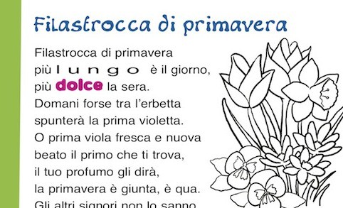 Filastrocca Di Primavera Cose Per Crescere