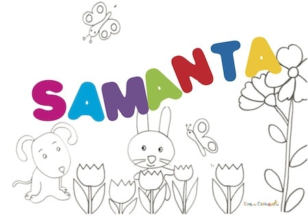 Samanta: significato e onomastico