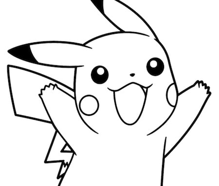 Disegni Di Pikachu Da Colorare Immagini Di Pokemon Da Stampare