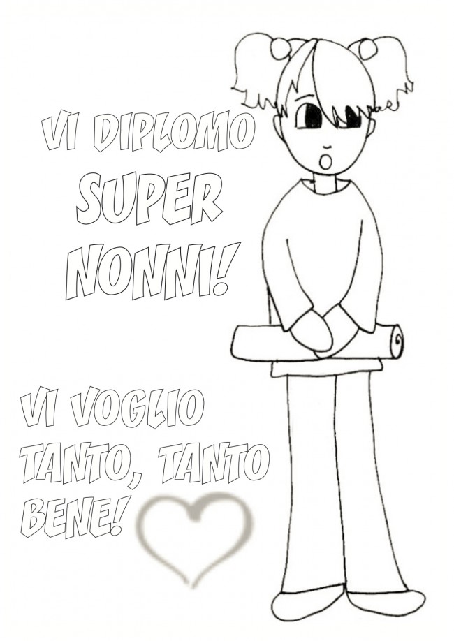 Disegno Per La Festa Dei Nonni