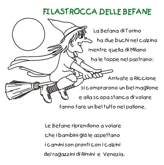 Filastrocca Delle Befane Cose Per Crescere