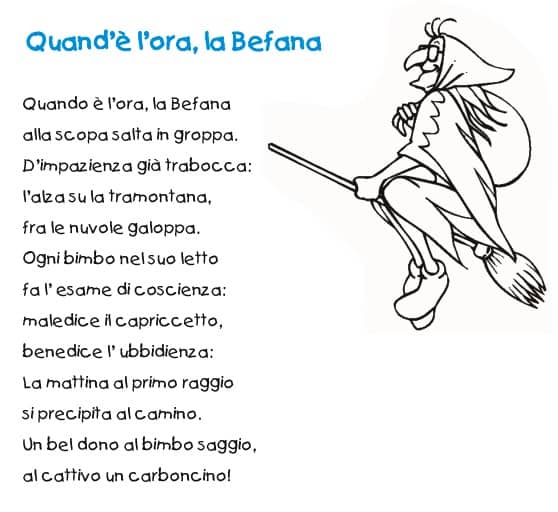 Poesia Sulla Befana Quand E L Ora La Befana