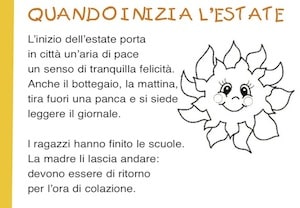 Poesie E Filastrocche Sull Estate Bambini Scuola Primaria E Dell Infanzia