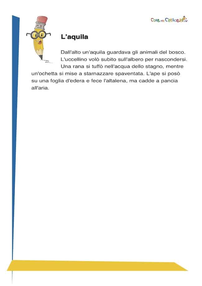 Dettati Seconda Elementare Con L Apostrofo