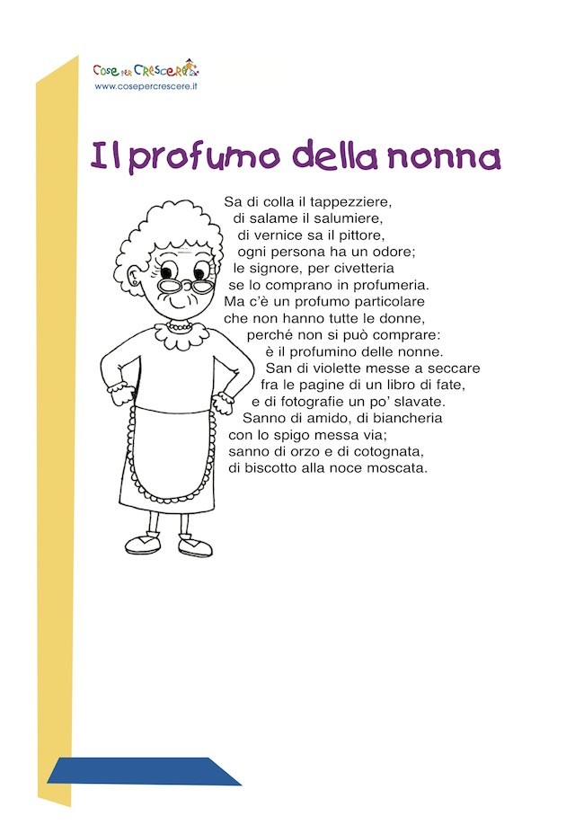 Il Profumo Della Nonna Poesia Per La Nonna