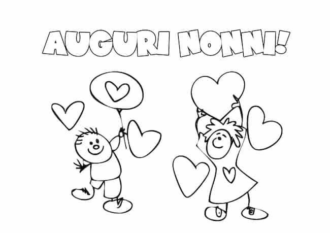 Disegno Per La Festa Dei Nonni