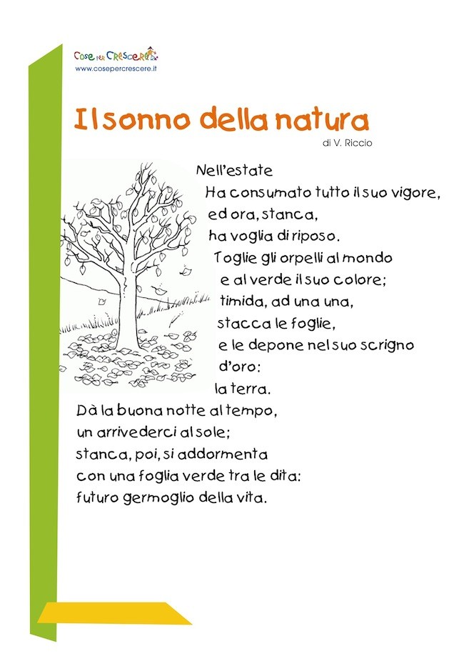 Il Sonno Della Natura Poesia Sull Autunno