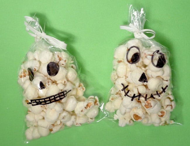 Teschi pop corn Hallowenn